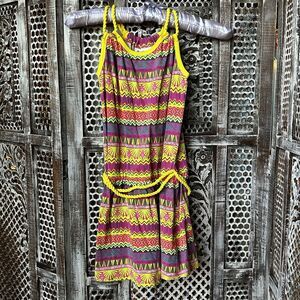 American Girl Lea Clark Meet Tropical Dress For Girls Size 6-7 *Retired* 🏝️